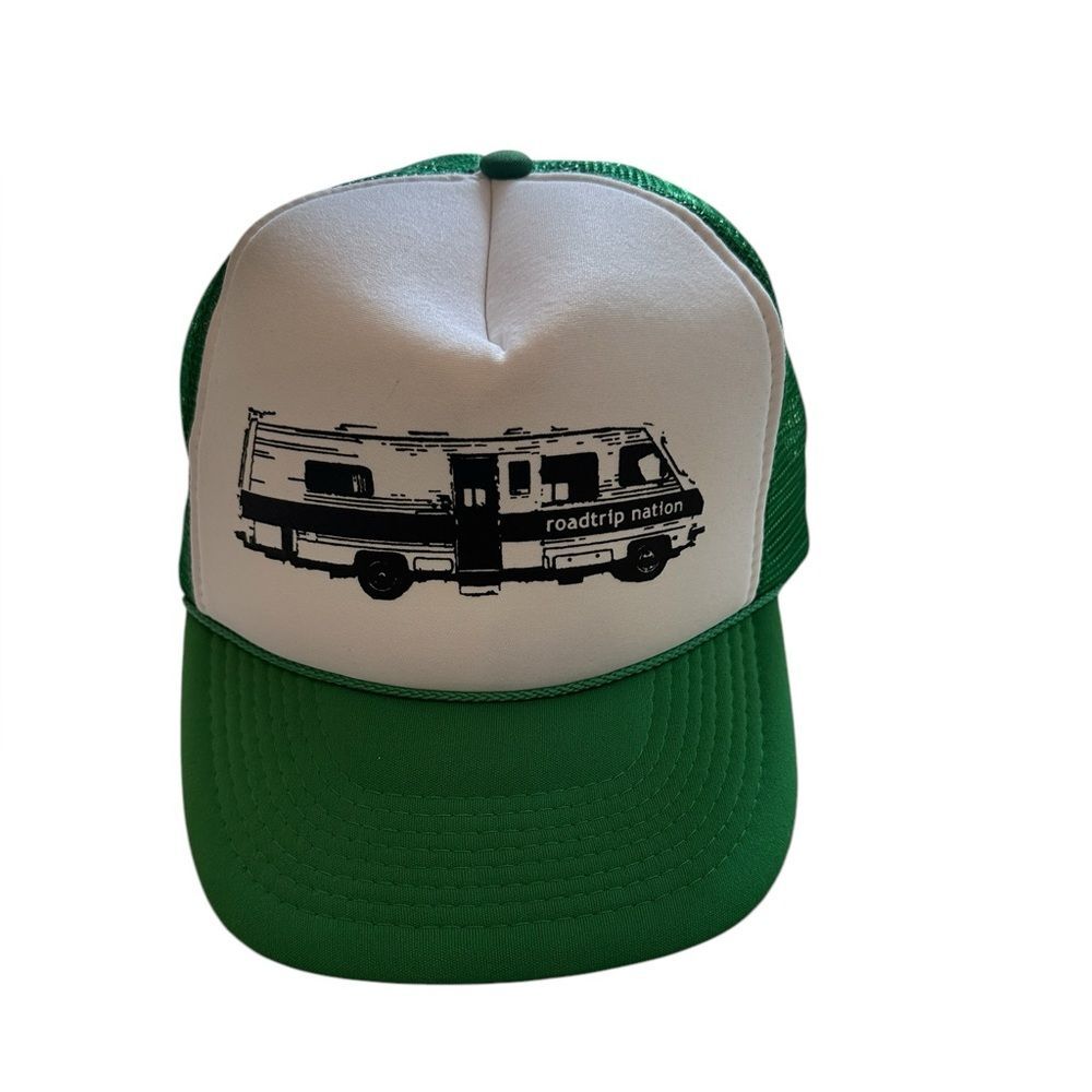 VTG Roadtrip Nation Mesh Adjustable SnapBack Hat Truckers Cap